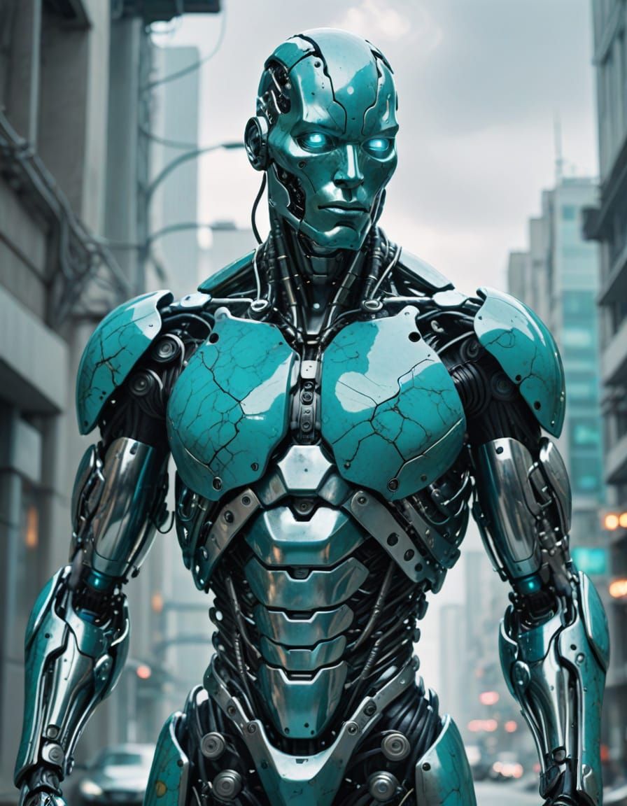 Turquoise Cyborg