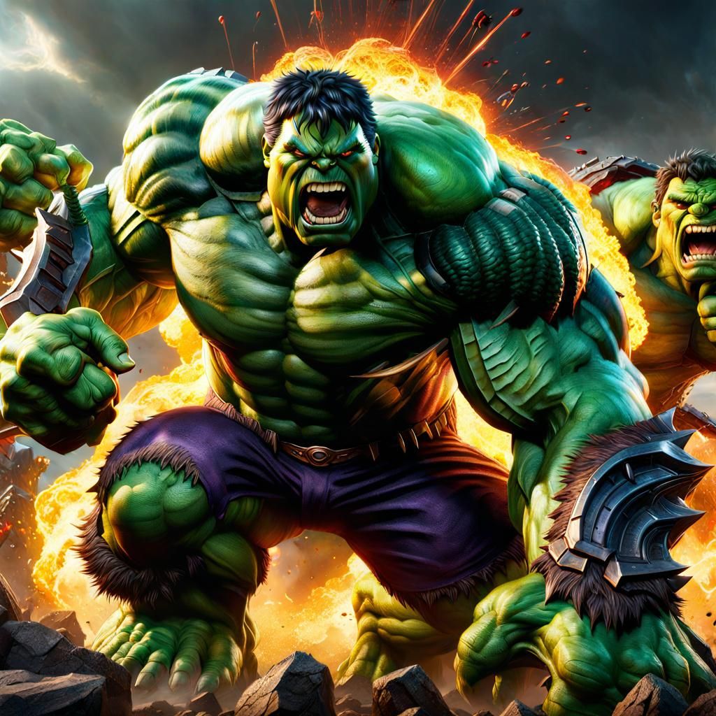 Hulk Multiverse Battle
