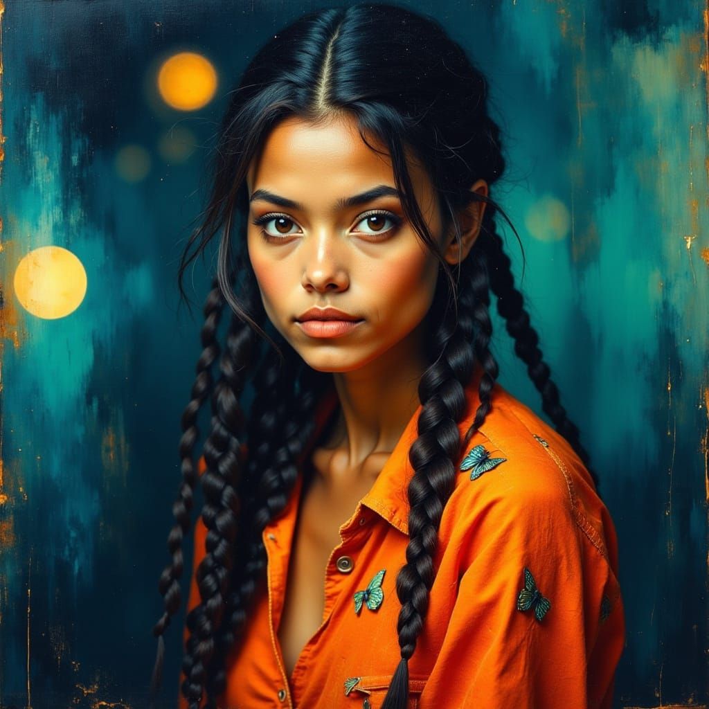 Zoe Saldana as Thandie Newton in Detailed Submarine Scene