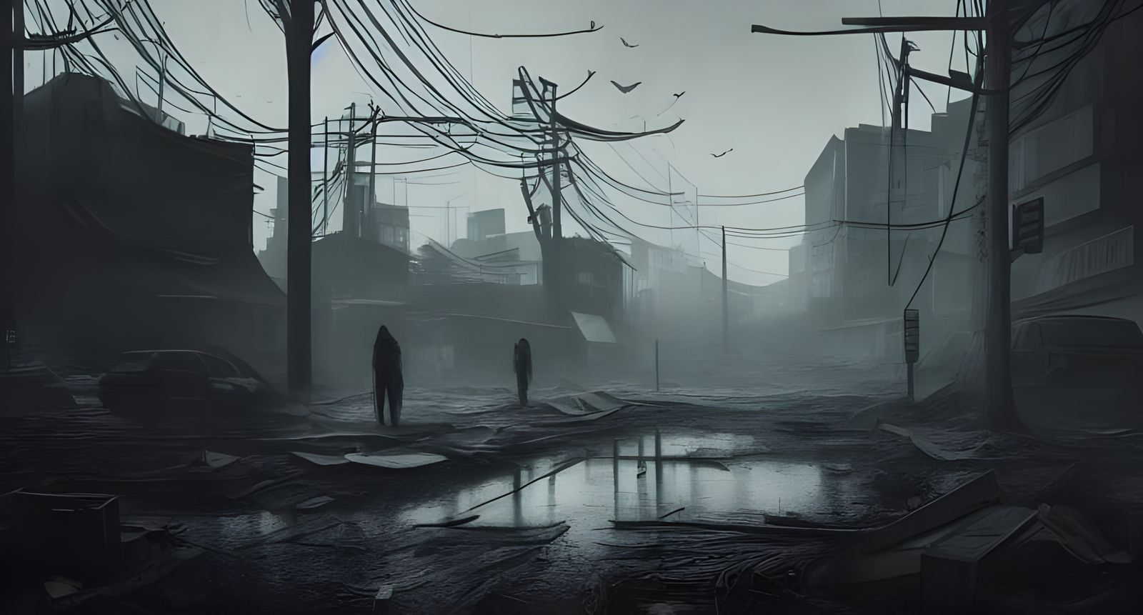 Dark Post-Apocalyptic Tokyo in Unreal Engine 5