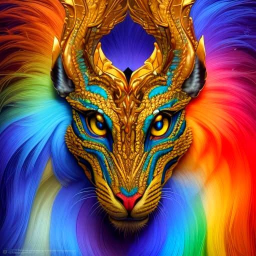 Vibrant Cinematic Portrait in Triadic Colors