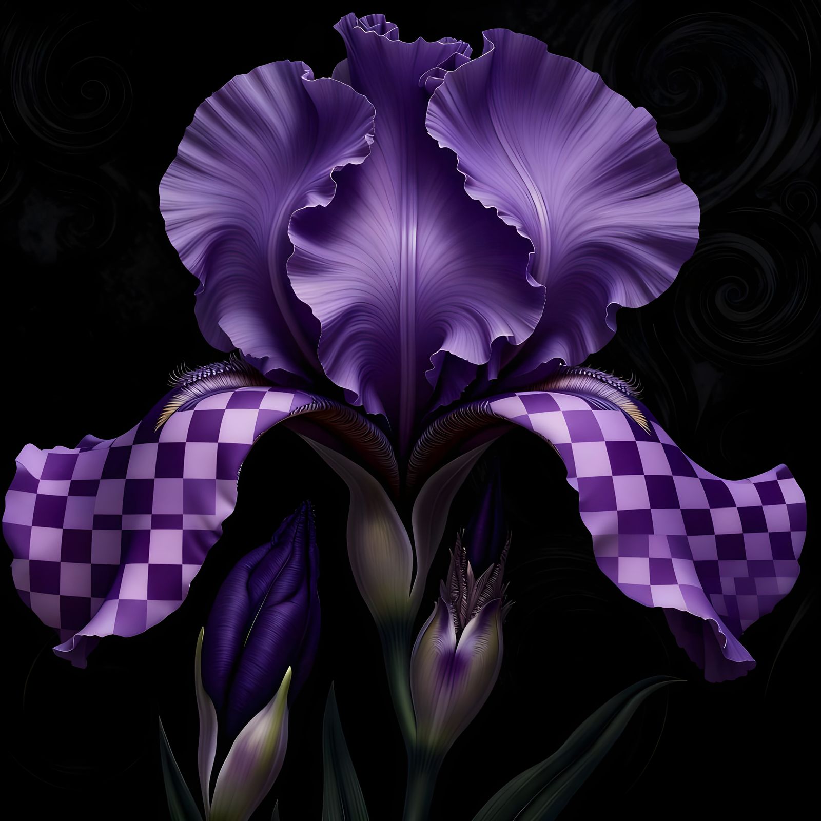 checkered Iris