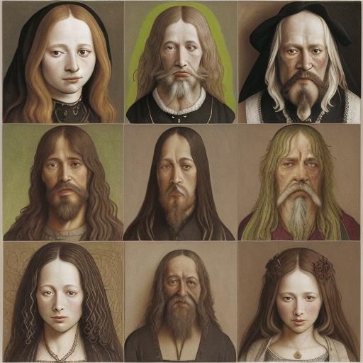 some posh people off of the olden days