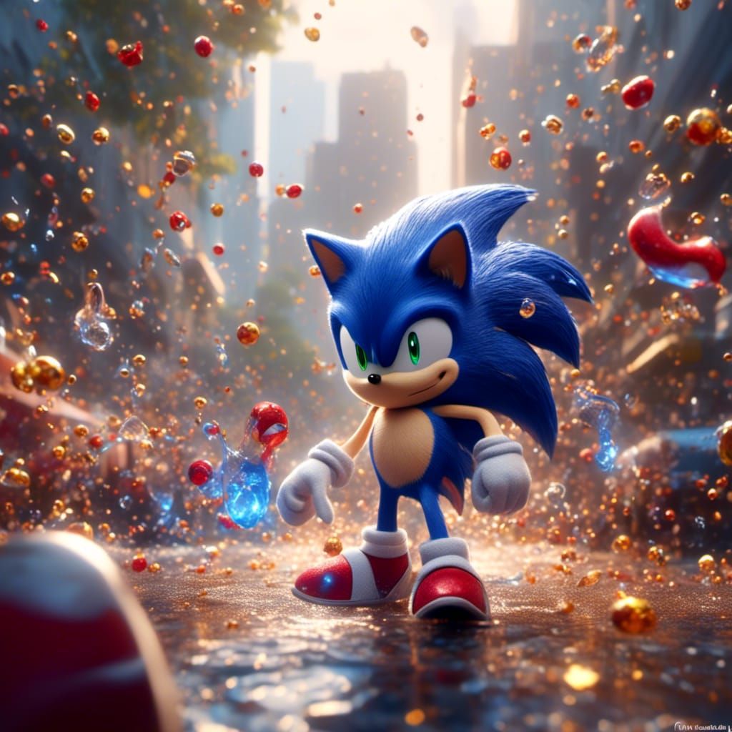 Sonic the Hedgehog in Action