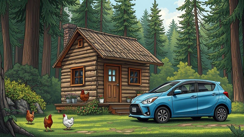 Cozy Tiny Home in Lush Forest Clearing