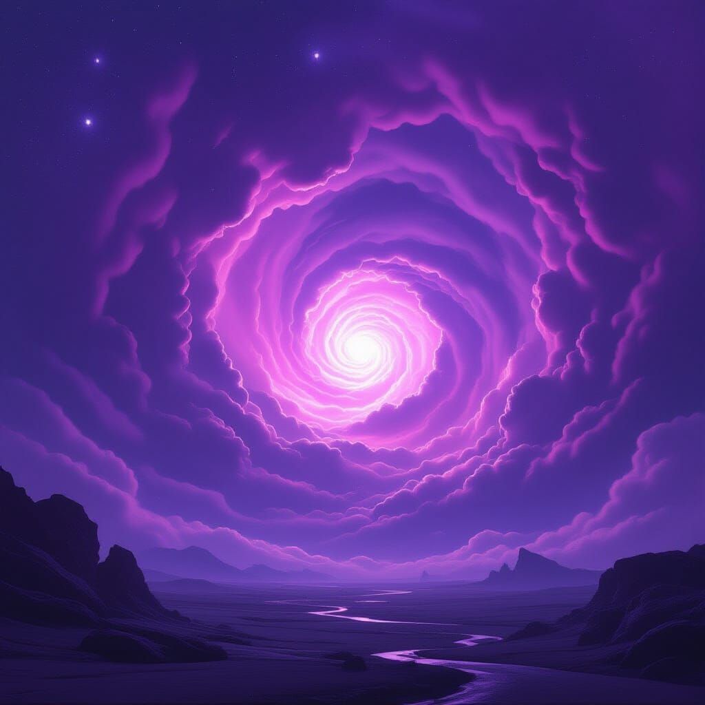 Cosmic Anomaly in Distant Galaxy with Surreal Clouds