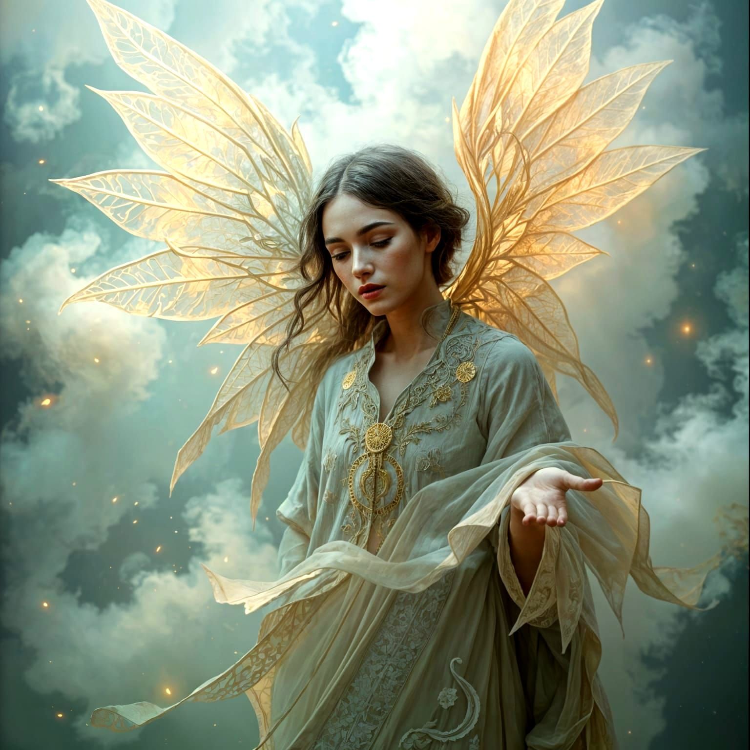 Otherworldly Soul: Intricate AI Interpretation