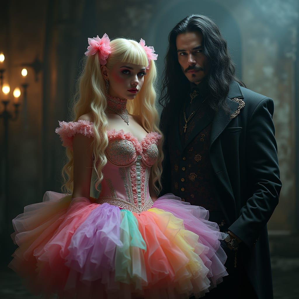 Regal Sissy Meets Mafia Boss in Dark Modern Elegance