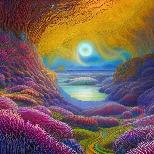 Newborn Fairytale: A Vivid Rendering in Magic Realism