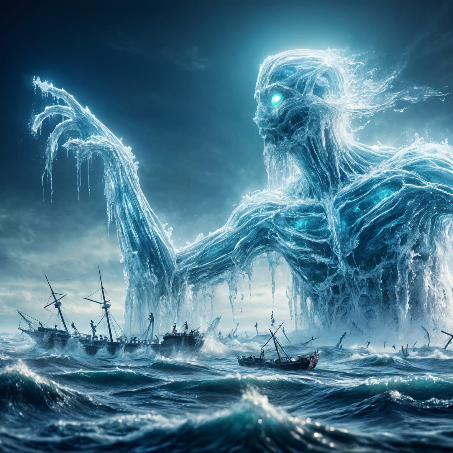 Titanic Water Deity Masters Ocean Power