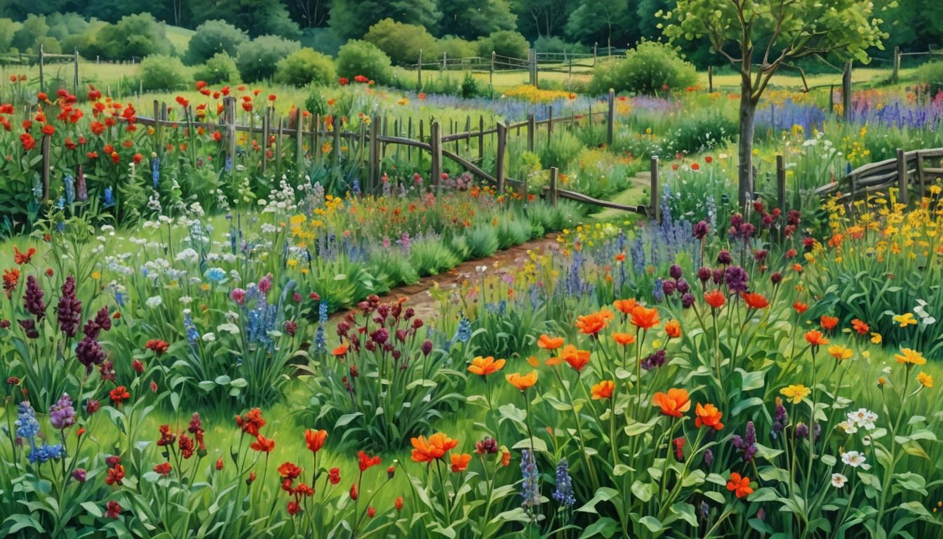 hip french farm garden