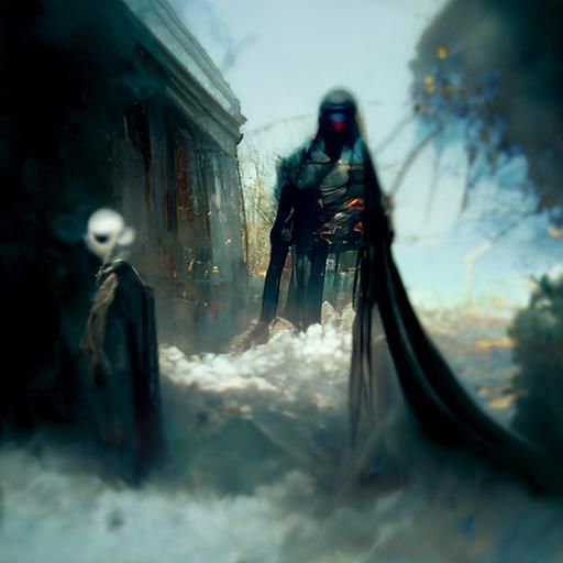 Sinister Veil Between Worlds Falling Away