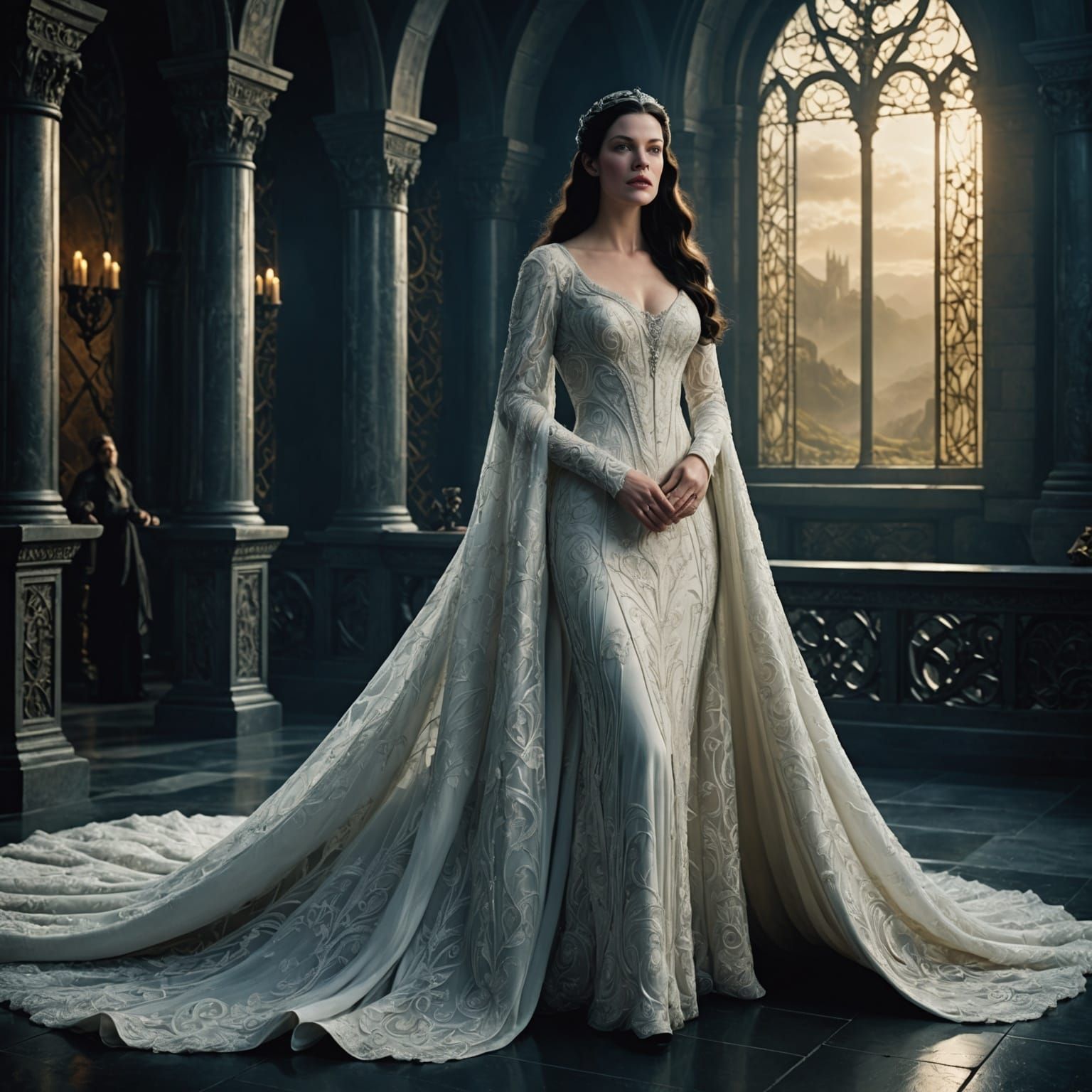 Liv Tyler as Arwen in Digital Matte Painting