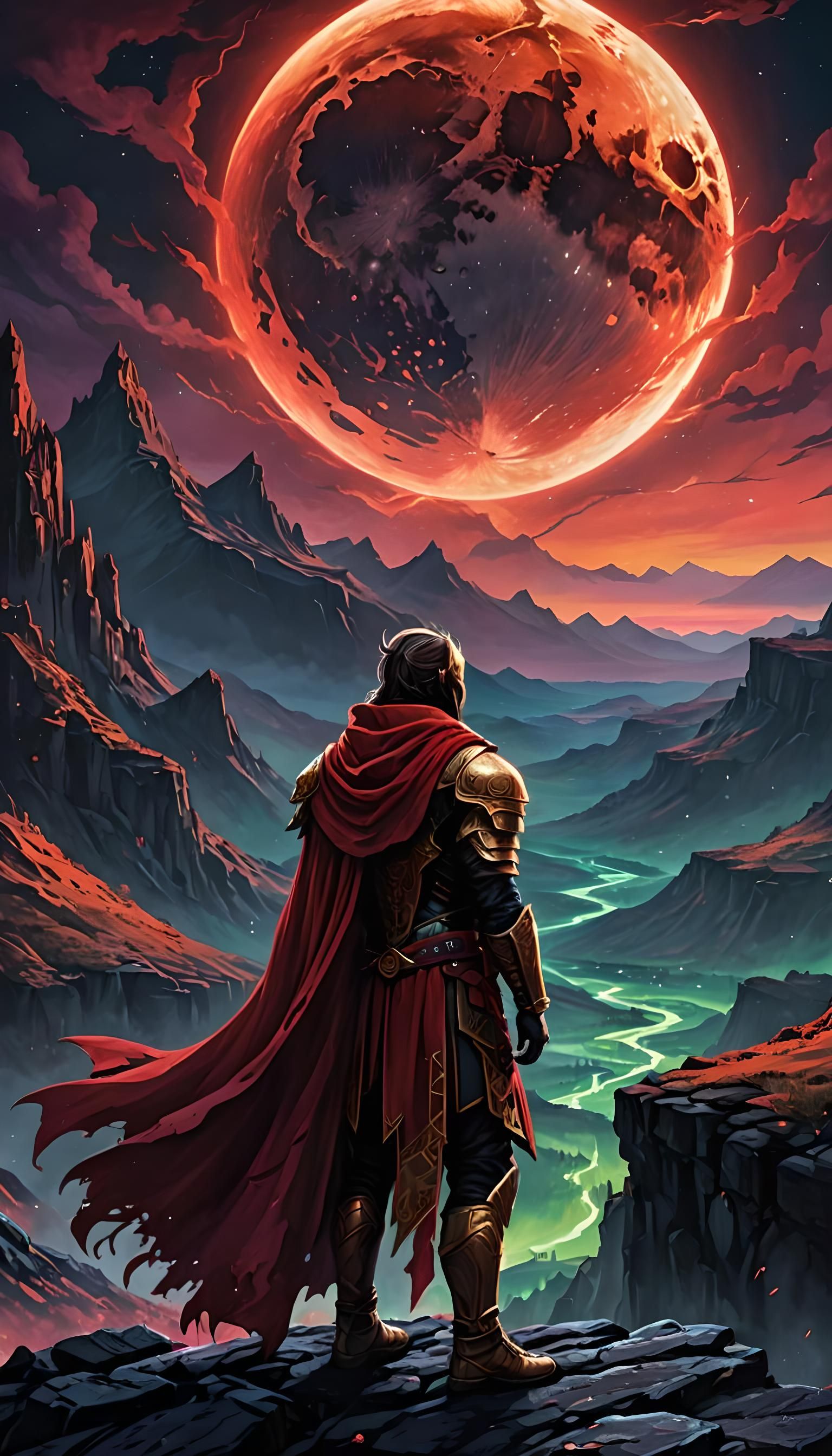 The Chosen One Under the Blood Moon