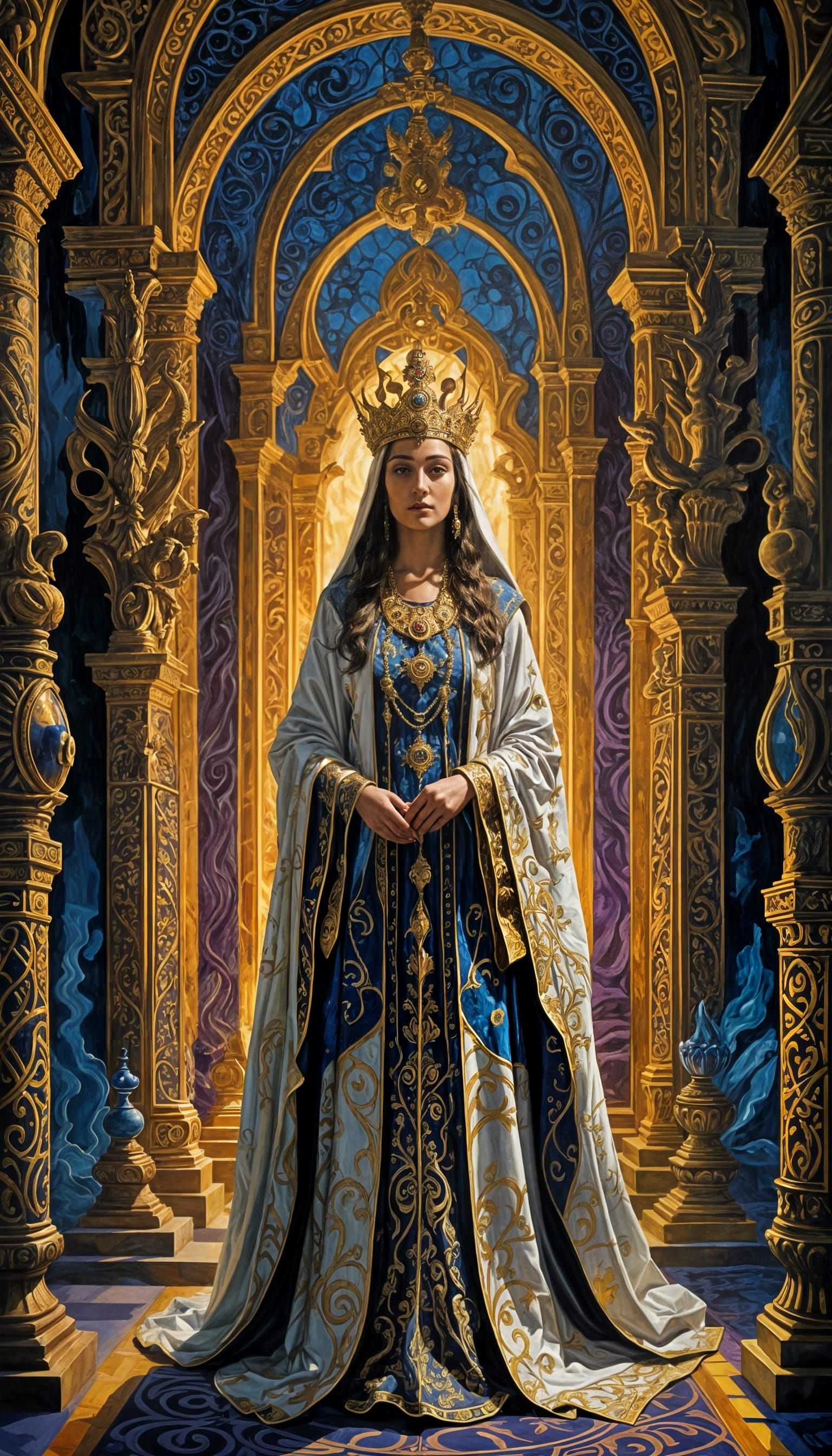 Image of a Divine High Priestess