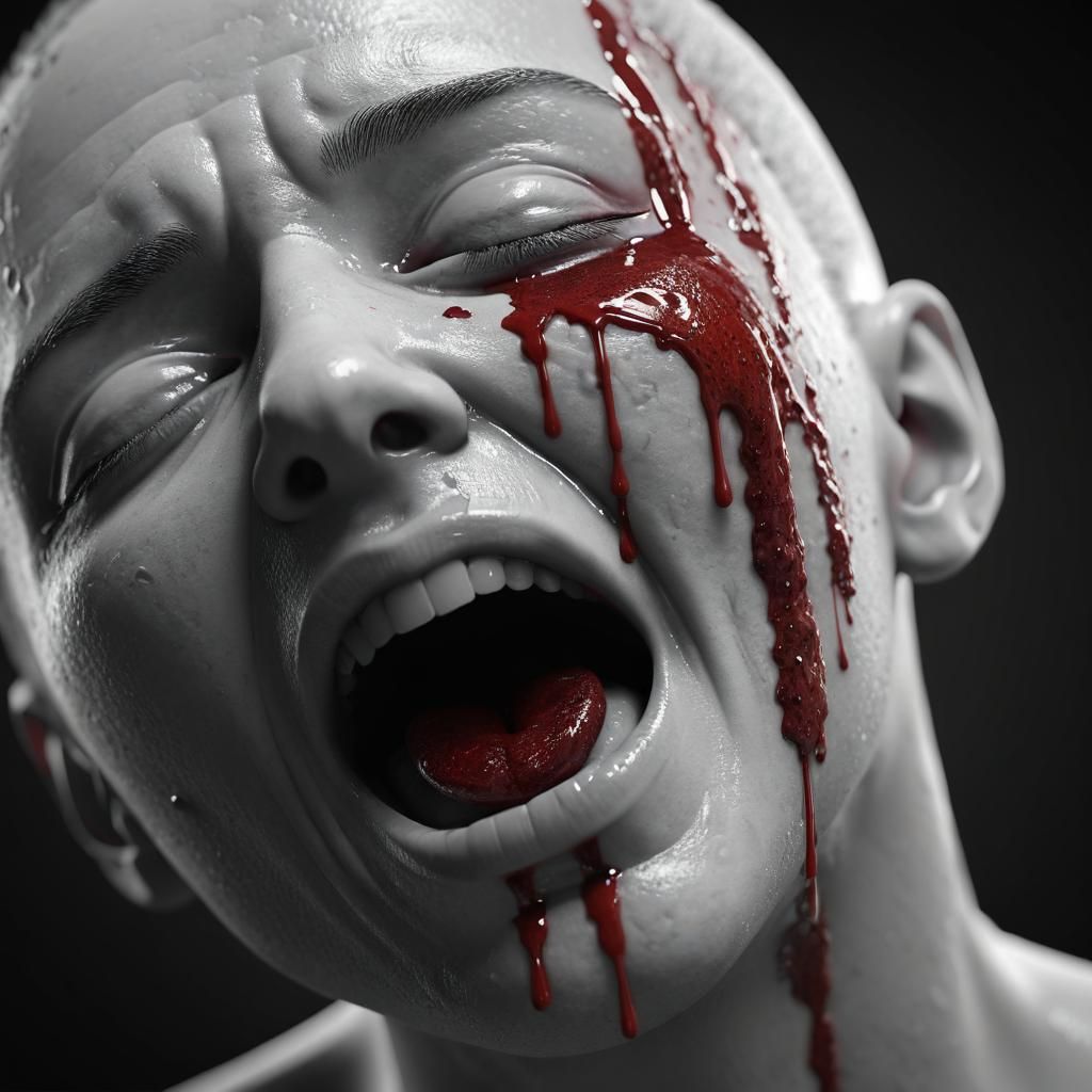 Evocative Image of Loss, Pain, and Dark Emotions