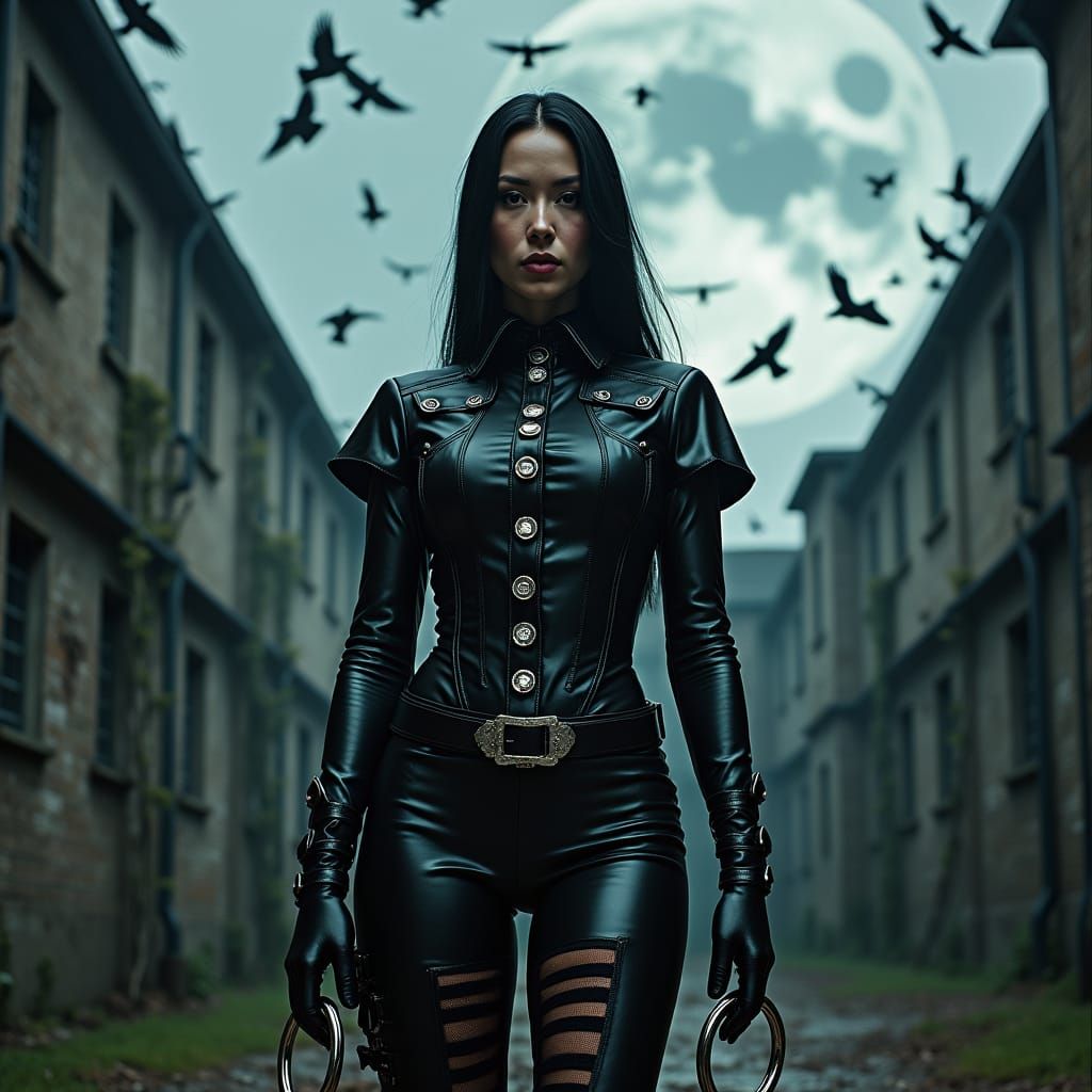 Gothic Prison Guard on Magazine Cover