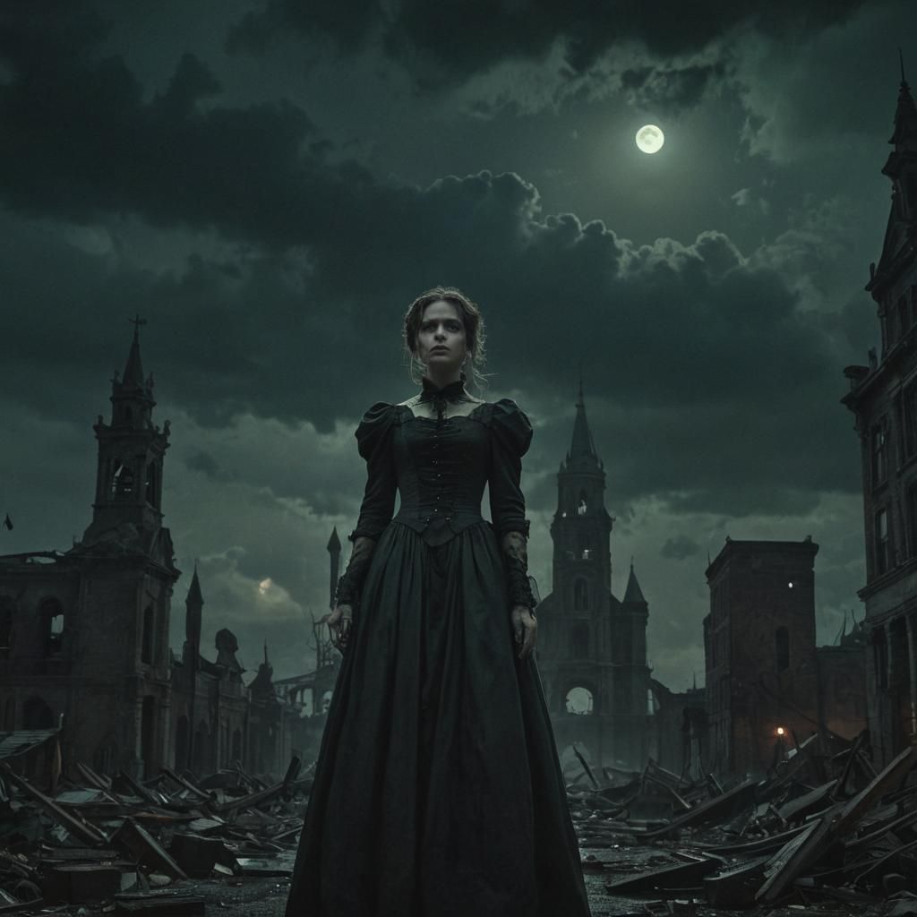 Calamity Embodied: A Dark Victorian Horror Masterpiece