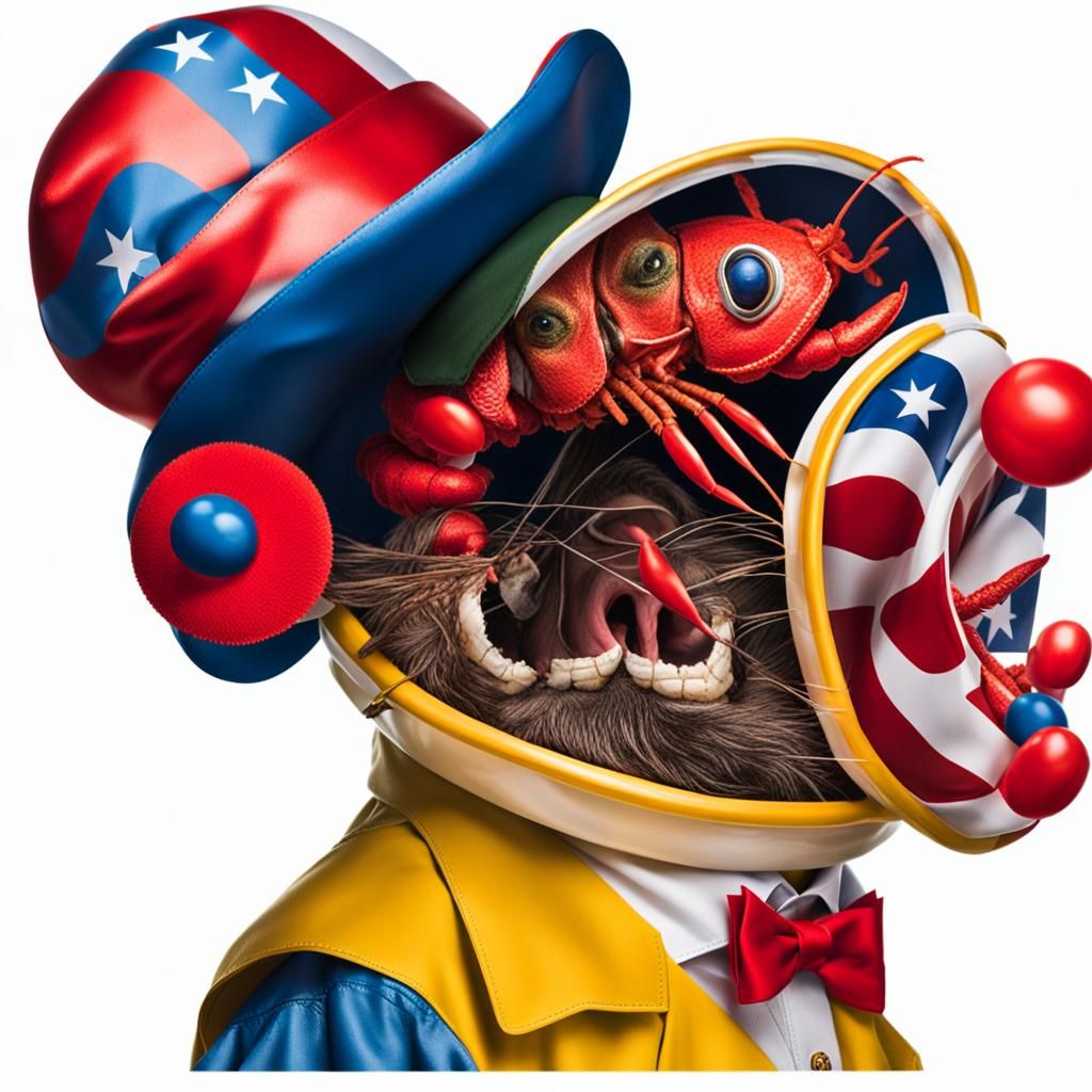 Clown Lobster 4th Of July Fail