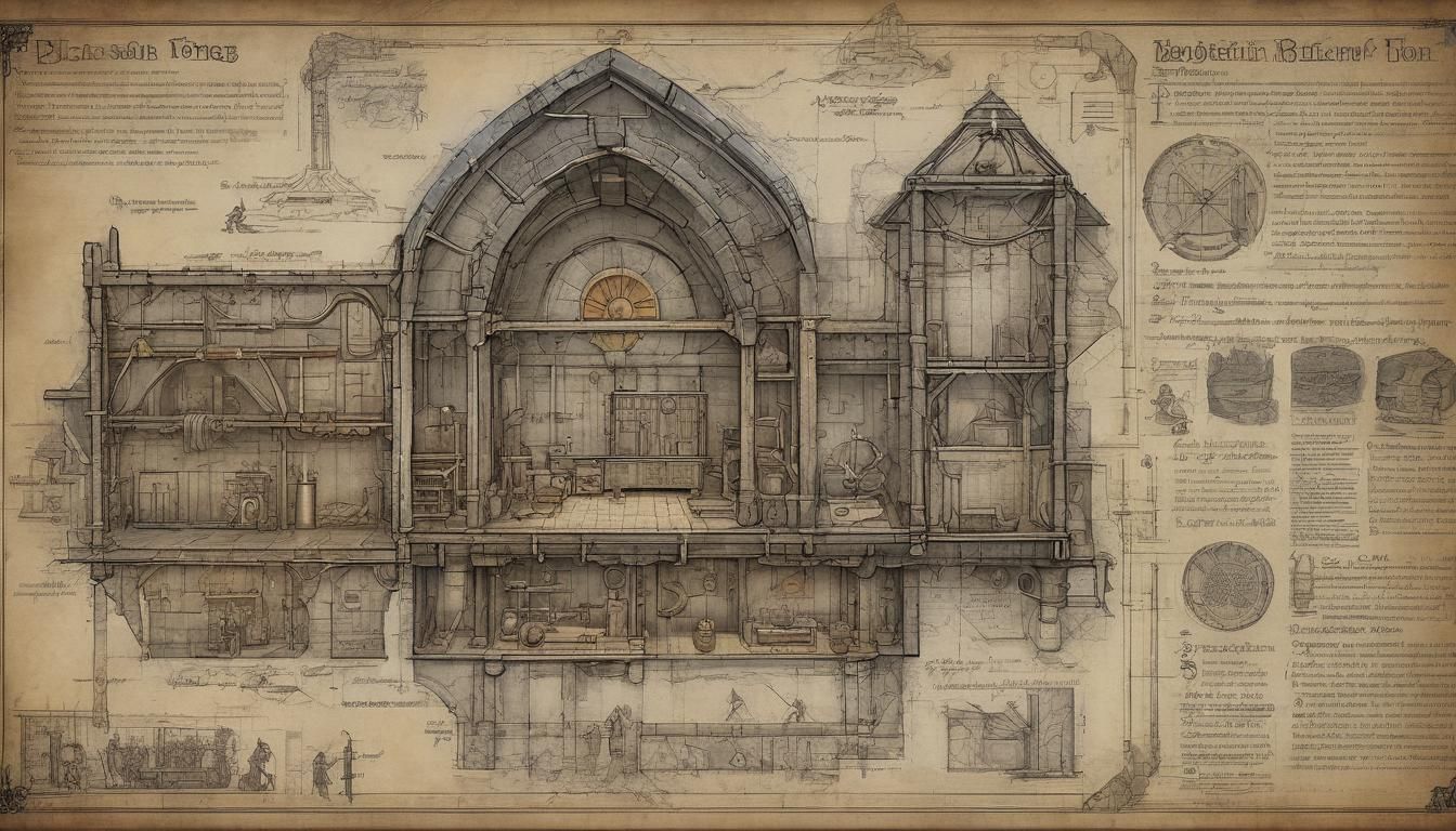 Blacksmith's Forge Blueprint for Weapons and Armor