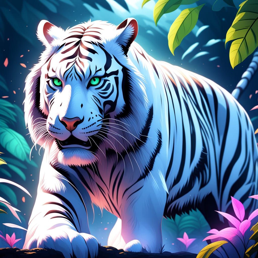 Epic Fantasy Landscape in Vibrant Color