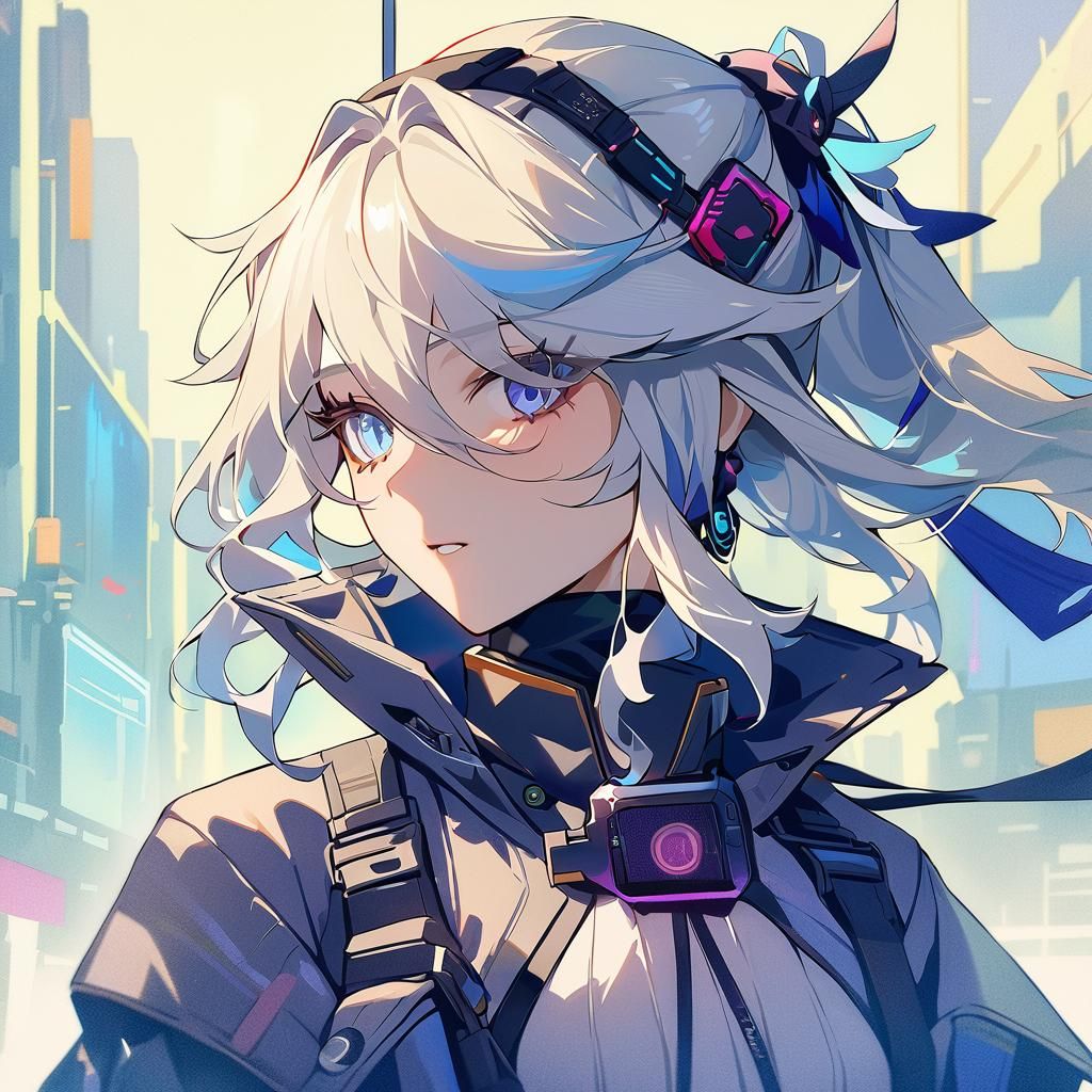 Cyberpunk Furina: Genshin Impact Reimagined