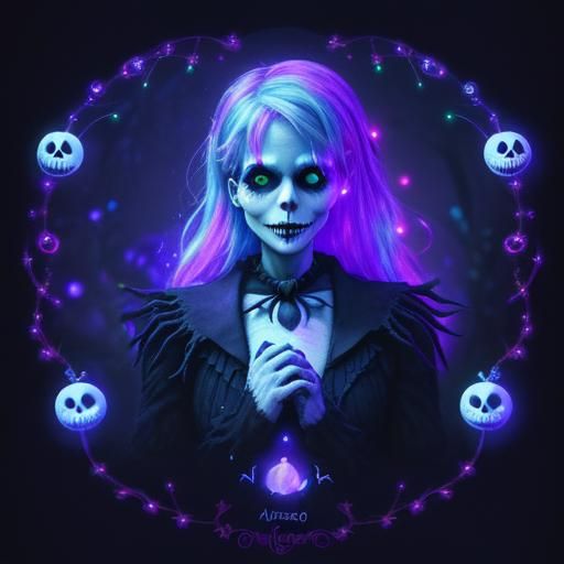 Nightmare Before Christmas: Spooky Fairytale in Astral Light