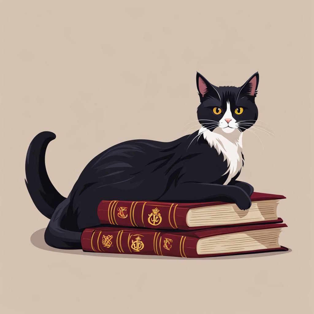 Harry Potter Cat Digital Art