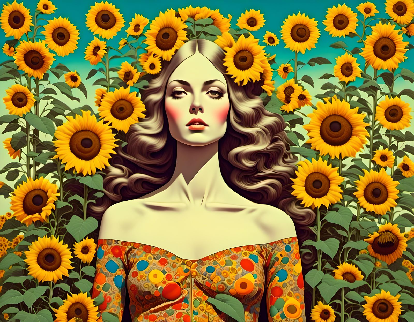 Retro California Dream in Pop Surrealism