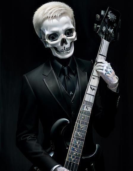 Rustpunk Teen Plays Bone Bass Guitar