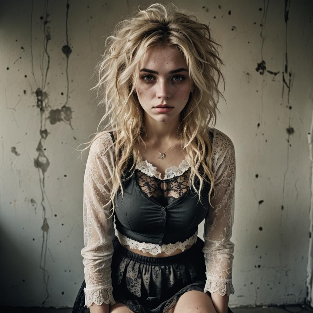 Intimate Portrait of a Teenager in Ambient Light