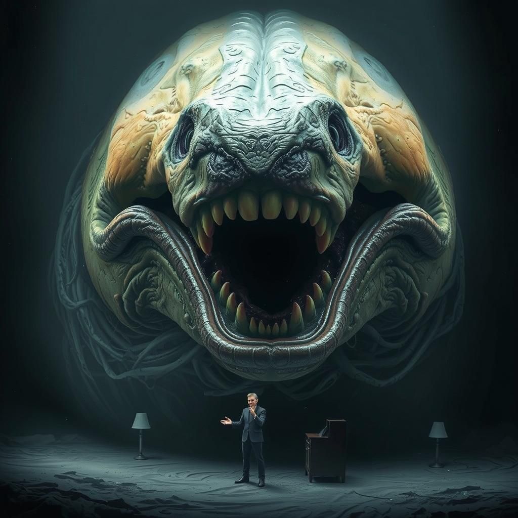 Human Transforms into Eldritch Horror