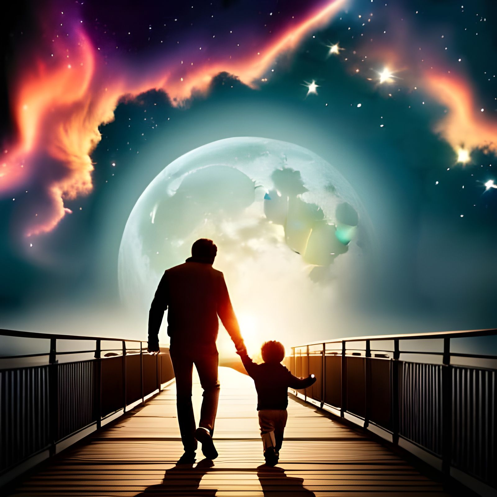 To the moon and back