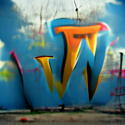 Abstract Three Word Image