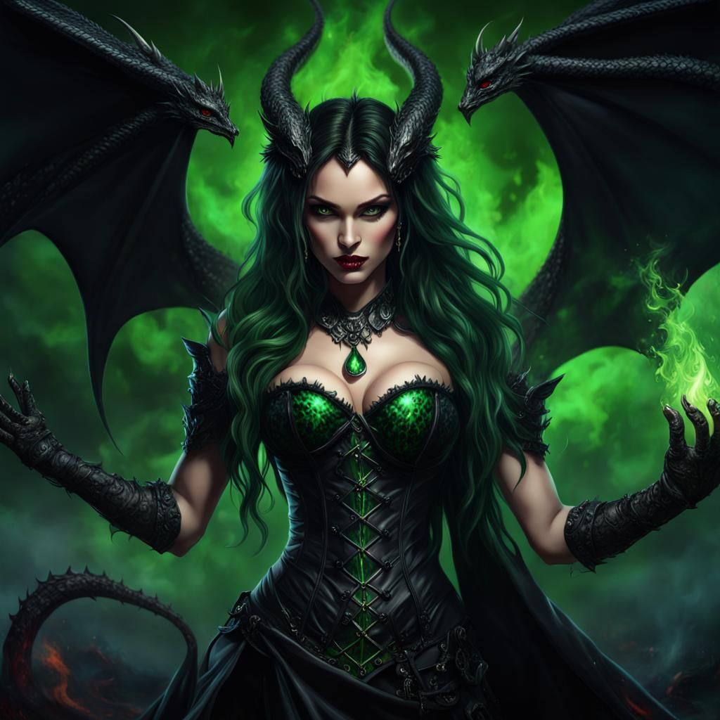 The Dragon Sorceress