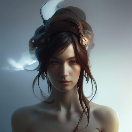 Detailed Portrait in a Hyperrealistic Style