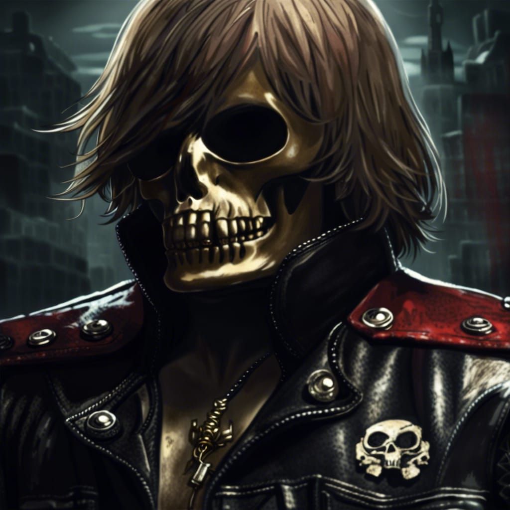 Captain Harlock Mixed With The Sons of Anarchy