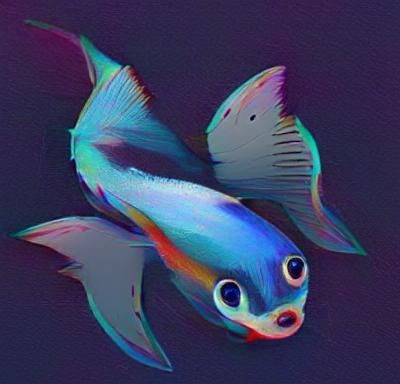 AI Generated Image of a Fish