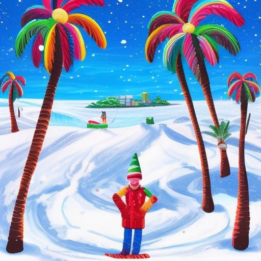 Winter at Candyland Beach, MN