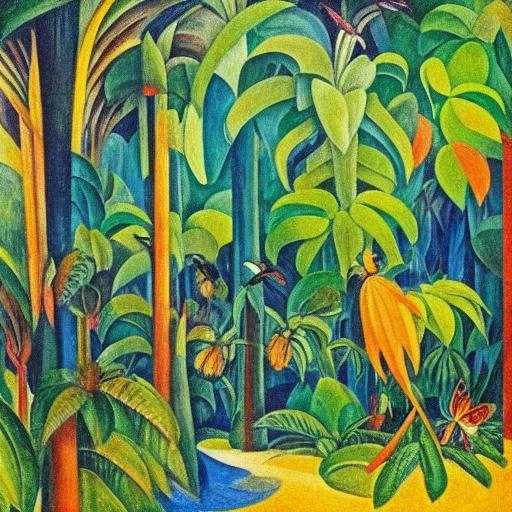 Fantasy Nottingham Rainforest Scene