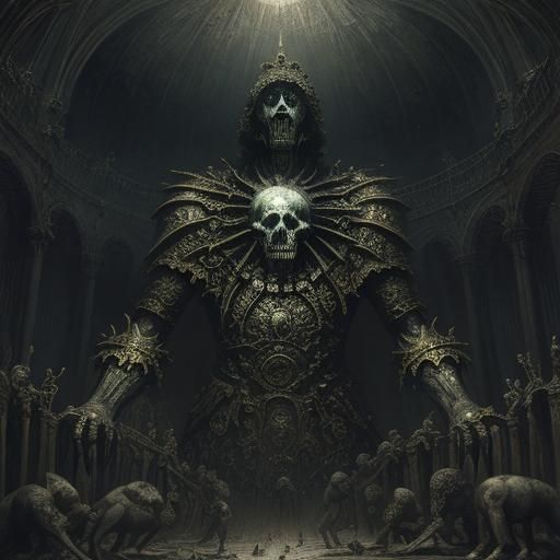 Horrific Masterpiece in Gustave Doré Style