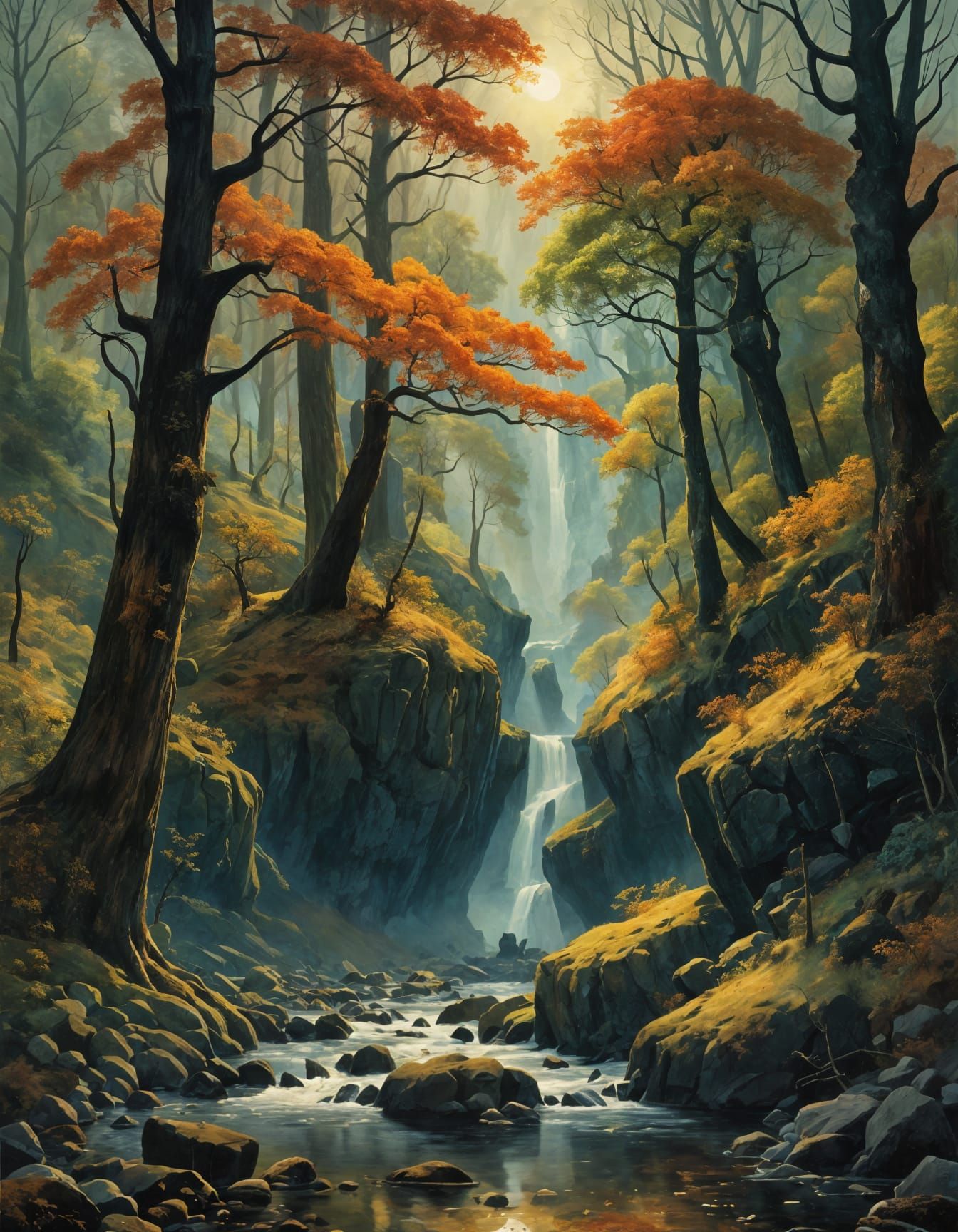 Romantic Era Landscape Painting