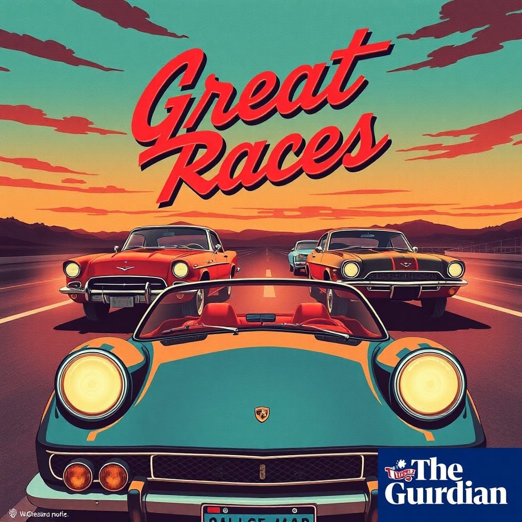 a poster "Great Races"