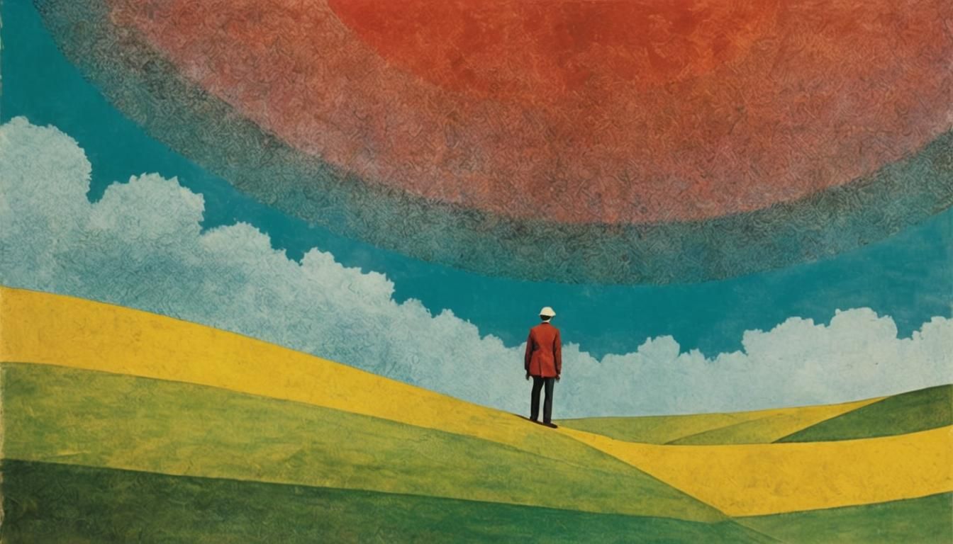 Abstract Composition in Style of Modern Masters