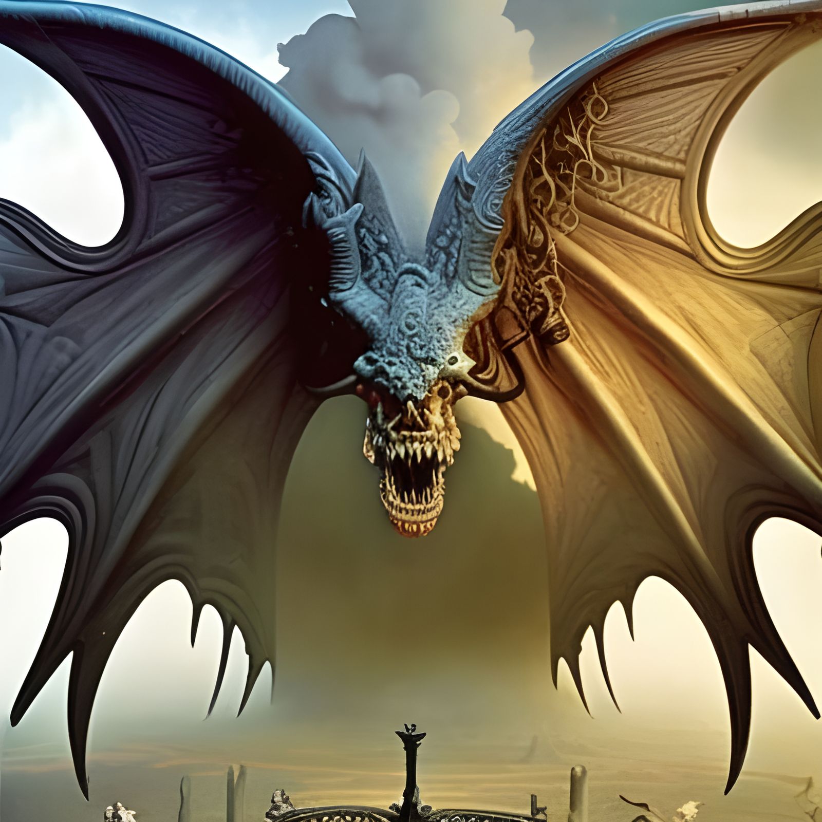 Gothic Diablo: Detailed Matte Painting in VRay