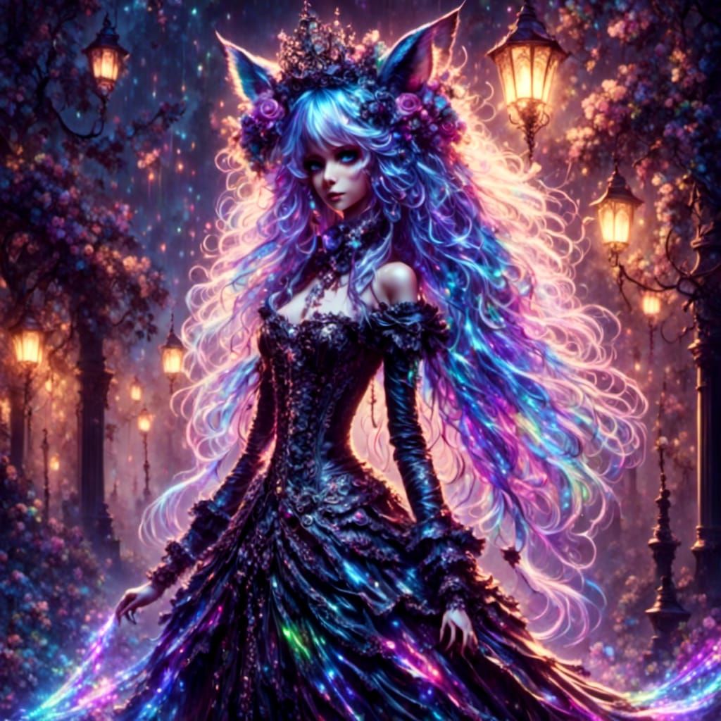 Abstract Dreamscape Generated from Simple AI Prompt