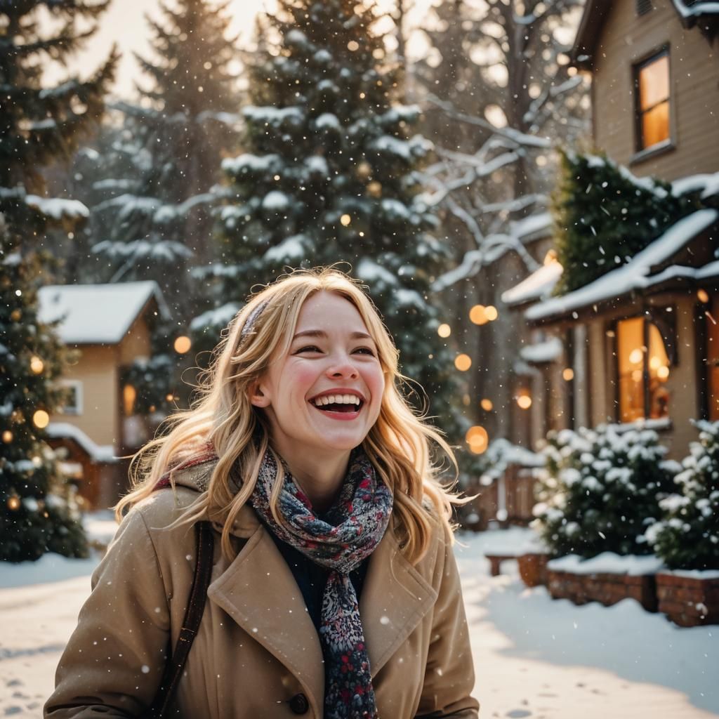 Gwen Stacy in a Winter Wonderland, Cinematic Style