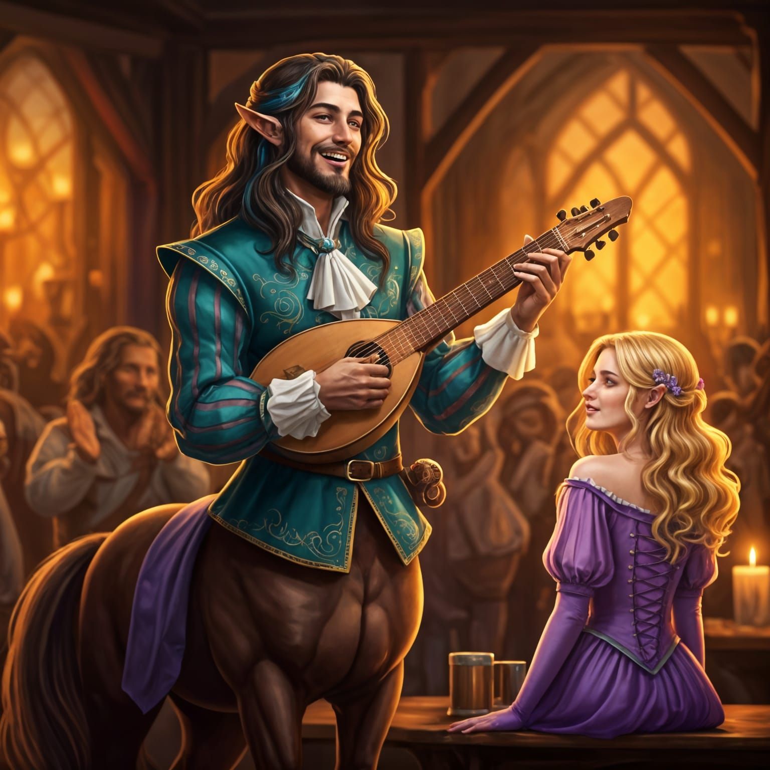 Whispers of Romance from the Centaur Lute