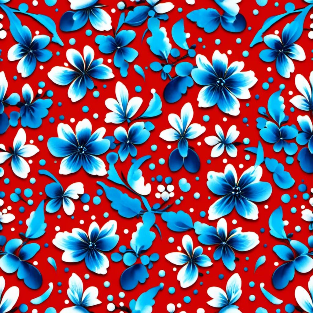 Whimsical Floral Bouquet in Watercolor Style