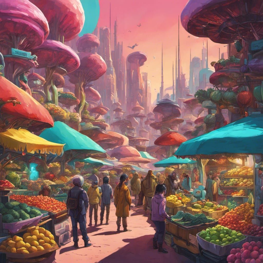 Looking around the Maïs Ev Farmer's Market, famed throughout...